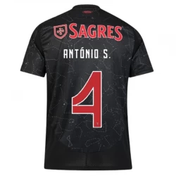 Koszulka SL Benfica Antonio S. #4 2024/25 Wyjazdowa