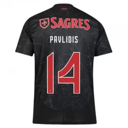 Koszulka SL Benfica Pavlidis #14 2024/25 Wyjazdowa