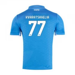 Koszulka SSC Napoli Khvicha Kvaratskhelia #77 2024/25 Domowa