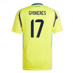 Koszulka Szwecja Gyokeres #17 2024 Domowa