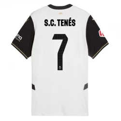 Koszulka Valencia CF S. C. Tenes #7 2024/25 Domowa