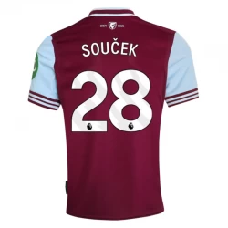 Koszulka West Ham United Soucek #28 2024/25 Domowa