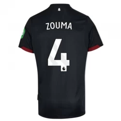 Koszulka West Ham United Zouma #4 2024/25 Wyjazdowa