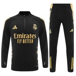 Real Madryt Komplet Bluza Treningowa 2024/25 - Czarny Gold